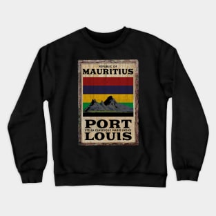 make a journey to Mauritius Crewneck Sweatshirt